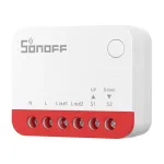 I&scaron;manusis jungiklis Sonoff MINI-ZBRBS ZigBee 3.0 kompakti&scaron;kas relė montavimui į sieninę dėžutę