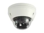 LevelOne FCS-3306 HUBBLE kupolo formos IP tinklo kamera, 3 MP, H.265, PoE, IR, vidaus ir lauko, apsaugota nuo vandalų, IP68, baltos spalvos