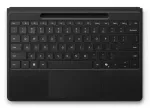 Klaviatūros dangtelis Microsoft Surface Pro Flex &ndash; Voki&scaron;kas i&scaron;dėstymas, Bluetooth, įmontuota baterija, Juoda, suderinama su Surface Pro 11/10/9/8