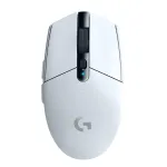 LOGITECH G305 Lightspeed belaidė žaidimų pelė balta