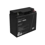 Įkraunamas sandarus &scaron;vino-rūg&scaron;ties akumuliatorius Green Cell AGM09 12 V 18000 mAh, juodas, 167&times;77&times;181 mm, 4,8 kg
