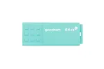 USB atmintukas GOODRAM 64 GB USB Type-A 3.2 Gen 1 UME3, turkio, skaitymas 60 MB/s, ra&scaron;ymas 20 MB/s
