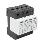 Apsaugos nuo vir&scaron;įtampių įrenginys QOLTEC 52588 AC 4P 420V T2 C &ndash; 4 polių kintamosios srovės vir&scaron;įtampių ribotuvas, 420 V, 2 tipo