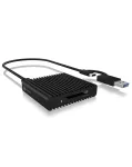 ICY BOX IB-CR404-C31 kortelių skaitytuvas CFexpress 2.0 Type-B, USB 3.2 Gen 2, aliuminis, juodas