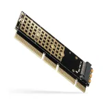 Axagon PCEM2-1U PCIe x16/x8/x4 &ndash; M.2 NVMe M-rakto lizdo adapteris 1U