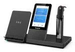 Yealink WH67 UC belaidė ausinė, DECT, biuro/skambučių centrui, 20&ndash;14000 Hz, 19 g, juoda