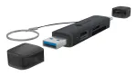 Kortelių skaitytuvas ICY BOX 61179 USB 3.2 Gen1 3-in-1, USB Type-C ir Type-A jungtimis