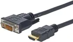 Vivolink PROHDMIDVI5 vaizdo kabelio adapteris 5 m HDMI DVI-D juodas