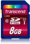 Flash atmintis Transcend 8GB SDHC Class 10 UHS-I TS8GSDU1