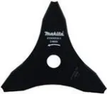 Makita - krūmapjovės peilis - krūmams, storai žolei - 230 mm - 3 dantys - tinka Makita DUR191L, DUR191UZX3, DUR368AZ, DUR369AZ, UR101CZ