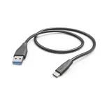 Hama 00201595 USB 2.0 laidas USB A &ndash; USB C 1,5 m juodas