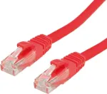 VALUE Patch-Cable RJ-45 (M) į RJ-45 (M) 2 m UTP CAT 6a Lieta, Su Apsauga Nuo Užkabinimo Raudona, RAL 3000 (21.99.1422)