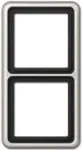 JUNG CD 582 PT. Produktfarbe: Platin, Markenkompatibilit&auml;t: JUNG, Material: Aluminium. Breite: 81 mm, H&ouml;he: 152 mm (CD582PT)