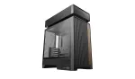 PC korpusas DeepCool CL660 Black &mdash; ATX/Micro-ATX/Mini-ITX, grūdintas stiklas, 2x3,5 colio + 1x2,5 colio, priekyje 140 mm, vir&scaron;uje/gale 120-140 mm