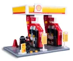 Degalinės modelis Jamara CaDA Shell 402858 su detaliu dizainu