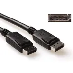 ACT 1 m DisplayPort kabelis vyri&scaron;kas - vyri&scaron;kas, maitinimo kai&scaron;tis 20 prijungtas