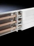 Rittal SV atraminė plok&scaron;tė korpuso rėmams RAL 7035 (5 vnt.) &ndash; modelis 9340.220