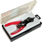 Žnyplės fiksavimo žiedams C.K Tools T3716, raudona rankena