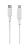 2GO 795848 USB C &ndash; Lightning laidas 1 m, baltas