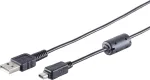 USB 2.0 A &ndash; Mini 2.0 12 kontaktų laidas ShiverPeaks 1,5 m (77372)