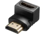 Sandberg HDMI 2.0 kampinis adapteris ki&scaron;tukas, HDMI, juodas