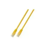 Tinklo kabelis EFB Elektronik RJ45 U/UTP Cat.5e 3 m geltonas