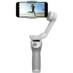DJI OM SE gimbal pilkas Bluetooth su laikikliu telefonui ir dėklu, maks. apkrova 290 g