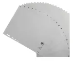 Exacompta A-Z Full Format Index Divider, Grey, 20 Tabs, A4, 1 Set