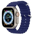 Dux Ducis Apple Silicone Strap for Apple Watch 38/40/41/42mm Navy Blue