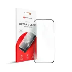 Forcell Ultra Clear Glass grūdinto stiklo apsauginis ekranas, skirtas &bdquo;Xiaomi Redmi 14C&ldquo;, juodas rėmelis