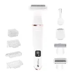Rio SHTR-EU/1.3 Go Smooth 4-In-1 Lady Shaver & Bikini Trimmer, White