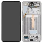 Samsung Galaxy S22+ 5G LCD jutiklinis priekinis dangtelis Phantom White
