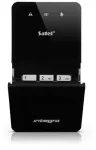 SATEL INT-SF-B Dark LCD klaviatūra su artumo skaitytuvu INTEGRA/VERSA valdymo pultams