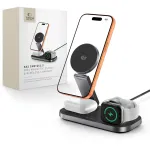 TECH-PROTECT A52 3-in-1 Magnetic MagSafe Wireless Charger 25W Qi2 Black