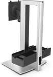 DELL Pro Slim OSS25 68.6 cm (27 col.) stalinis stovas, juoda, sidabrinė