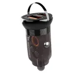 Wozinsky 65W automobilinis įkroviklis USB-C PD 65W / USB-A 45W QC 3.0 - juodas