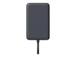 Power Bank Xiaomi 33W Magnetinis 10000mAh su Integruotu Kabeliu, Pilka