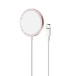 PURO Magnetico MagSafe belaidis įkroviklis 1 m &ndash; rožinė