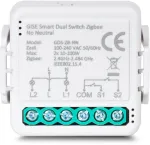 GISE Smart Double Relay Module (No Neutral) Zigbee Tuya GDS-ZB-NN