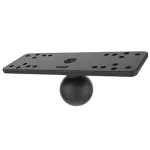 RAM Mounts RAM-111BU universalus rutulinis laikiklis jūrinei elektronikai, 1,5&Prime; C dydžio rutulys, 6,25 x 2&Prime; plok&scaron;telė
