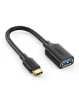 Ugreen 30701 USB-C OTG adapteris, USB 3.2 Gen 1, 0,15 m, USB-C (vyri&scaron;kas) į USB-A (moteri&scaron;kas), juodas