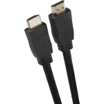 One For All Premium High Speed HDMI laidas su Ethernet, 3,0 m, 4K@60Hz, HDR, ARC, HDCP 2.2, auksu padengti kontaktai, juodas