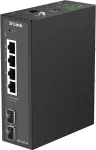 D-Link DIS-210G-06 pramoninis i&scaron;manusis valdomas switčius, 4 Gigabit Ethernet prievadai ir 2 SFP lizdai