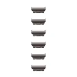 Apple 46mm Slate Link Bracelet Kit &ndash; 6 pilkos spalvos nerūdijančio plieno prailginimo grandelės