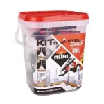 RUBI Tile Level Quick System 2941 &ndash; plytelių niveliavimo rinkinys su 100 spaustukų, 100 plei&scaron;tų ir replėmis