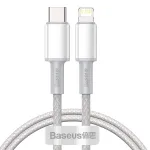 Baseus CATLGD-02 Lightning laidas 1 m Baltas