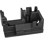 Pakeitimo įdėklas Bosch belaidžiam diskiniam pjūklui GKS 18V-68 GC/C &ndash; juodas L-BOXX įdėklas (1600A01S9X)