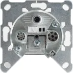 SHIVERPEAKS BASIC-S antenos lizdas SAT+BK su spaustuko technologija, 1 dB, galinis lizdas, 3 i&scaron;ėjimai (TV/Radijas/SAT), įleidžiamas BS15-93001