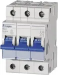 DOEPKE DLS 6H B13-3 3 polių automatinis jungiklis 13A 6kA 09914112