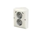 BUSCH-JAEGER Safety+ USB dvigubas lizdas su 2x USB-C, Studio White matinis (2TKA00006022)